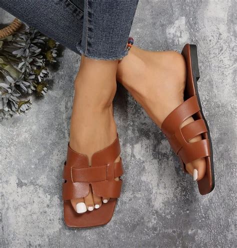 hermes sandals dupe shein|hermes oran sandals look alike.